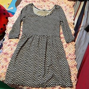 Mini dress great for wearing with knee boots